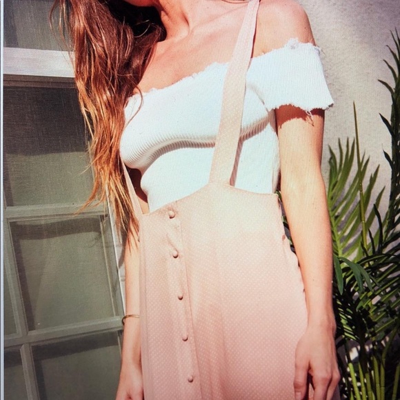 Suspender button front maxi skirt - Picture 5 of 5